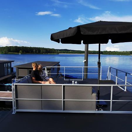 Houseboats Mookerplas Met Dakterras Middelaar المظهر الخارجي الصورة