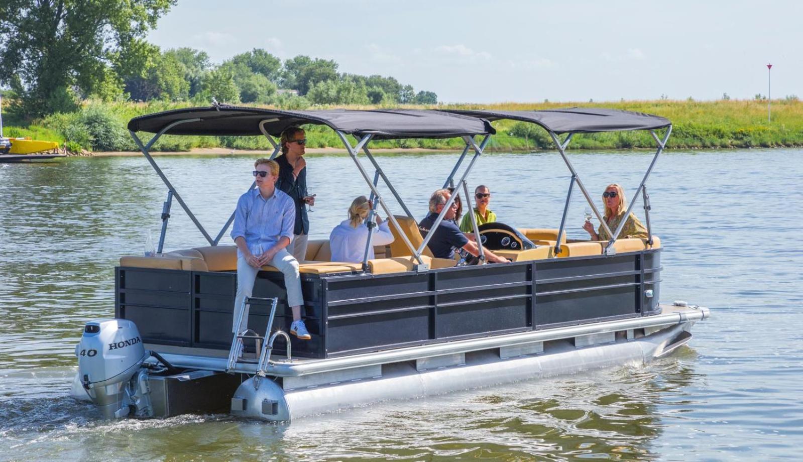 Houseboats Mookerplas Met Dakterras Middelaar المظهر الخارجي الصورة